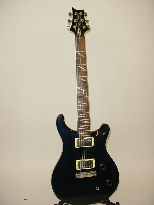 PRS SE Santana Electric Guitar - Transparent Blue image 1