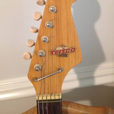 Teisco  ET-200 Tulip Electric Vintage Guitar MIJ 1960's image 6