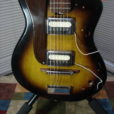 Vintage 1960's Guyatone LG-70 Electric Guitar Project image 2