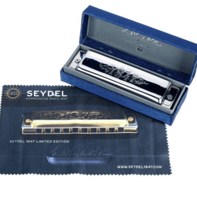 Seydel 1847 LIGHTNING Diatonic Blues Harmonica, Key of C. New with Full Warranty! image 5