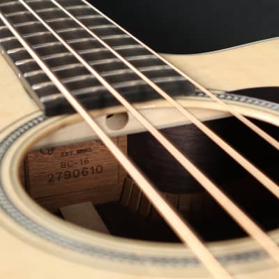 Martin BC-16E Satin Natural Rosewood Acoustic Electric Bass Guitar image 11
