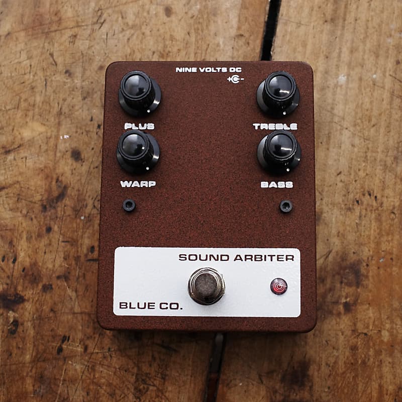 Blue Colander - Sound arbiter / treble & bass face clone - EQ + booster