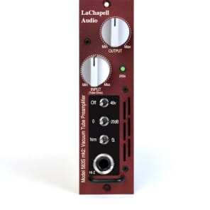 LaChapell Audio 583s mk2 500 Series Vacuum Tube Mic Preamp Module