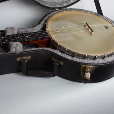 Bart Reiter  Round Peak 5 String Banjo (2010), ser. #3350, black tolex hard shell case. image 13
