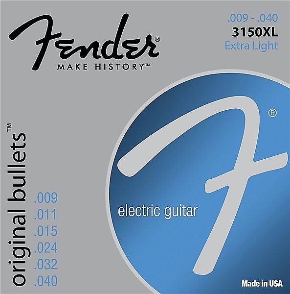 Fender Original Bullet 3150XL, Pure Nickel, Gauges .009-.040 2016 image 2