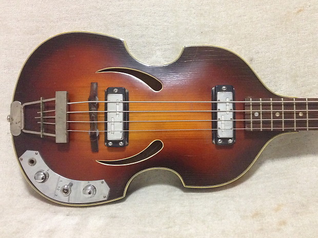 Klira 356 Twen Star Violin Bass 1960's Tobacco Burst image 1