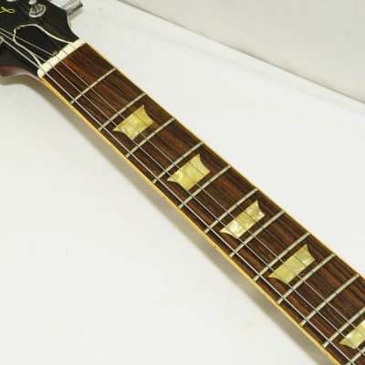 1970s Burny Single Cut Standard Model 3 Pickup Electric Guitar Ref No 3550 image 8