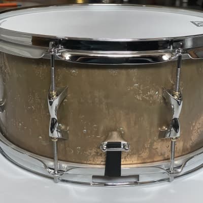 INDe Kalamazoo Series Oxidized Bronze 6.5X14 Snare Drum image 3