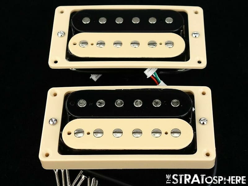 USA Gibson Les Paul Classic Burstbucker '61 PICKUP SET, Zebra