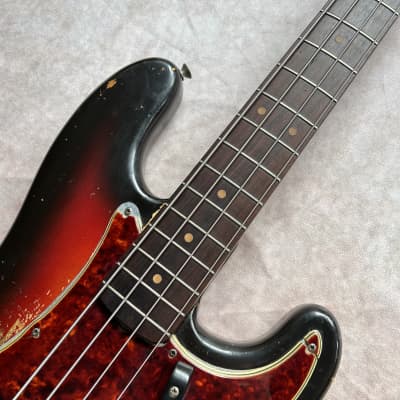 Fender Precision Bass 1964 - Sunburst image 3