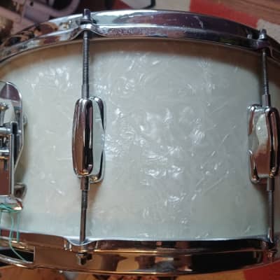 Slingerland WMP Custom 7 x 15   Concert Snare drum 1958 (stamped) image 11