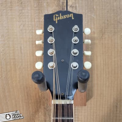 Gibson A-50 Style A Mandolin Sunburst Vintage 1970s w/ Deluxe Gig Bag image 6
