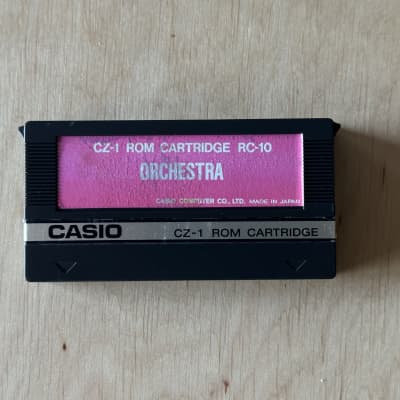 Casio CZ-1 ROM CARTRIDGE RC-10 ORCHESTRA memory card