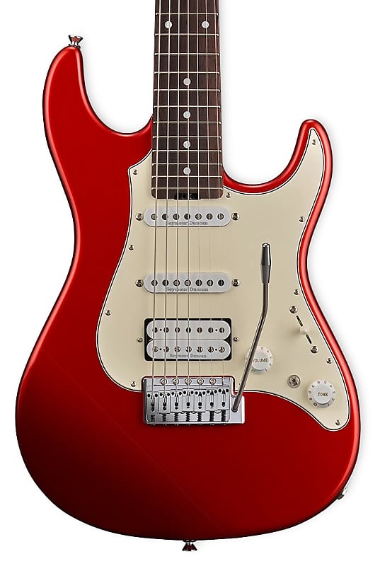 ESP Snapper 7 7 String Electric Guitar. Vintage Candy Apple