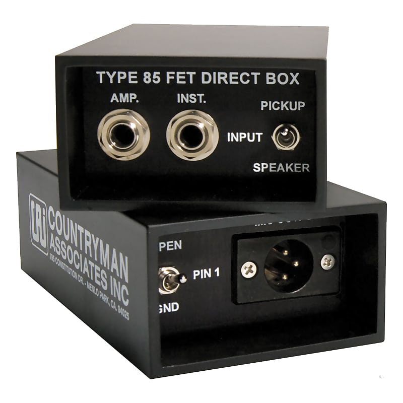 Countryman Type 85 Compact Active DI Box | Reverb