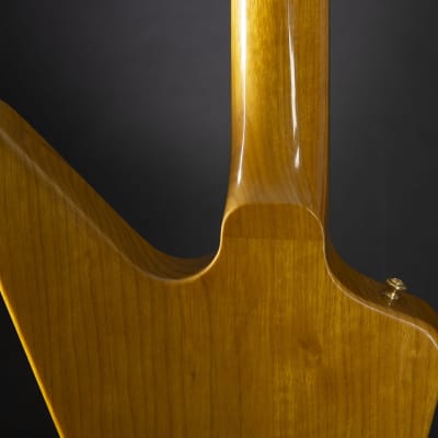 Gibson 1958 Korina Explorer Reissue Natural Black Pickguard #811297 - Custom Electric Guitar image 8
