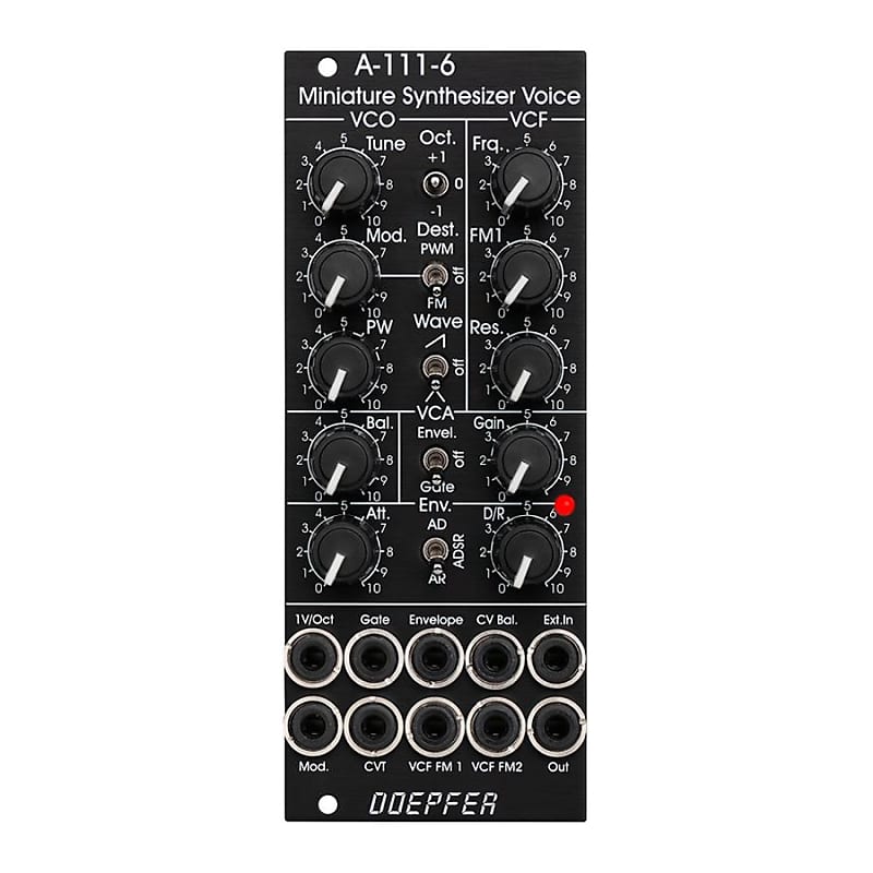 Doepfer A-111-6 Mini Synth Voice - Vintage Edition image 1