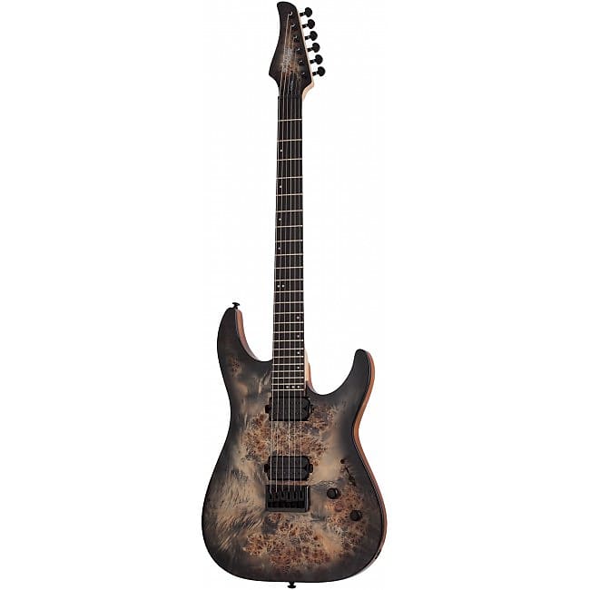 SCHECTER C-6 Pro CB E-Gitarre, charcoal burst image 1