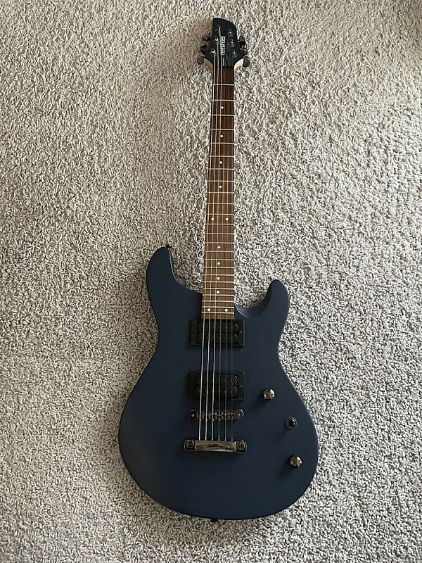 Fernandes Dragonfly X Gun Metal Blue Satin HH Dragon Fly Rare