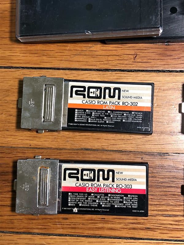 casio rom pack ro-708 ヒットソング2 ジャンク品 CASIO ROM PACK RO-618K 母と子のTVソング (CASIO TONE MT-88