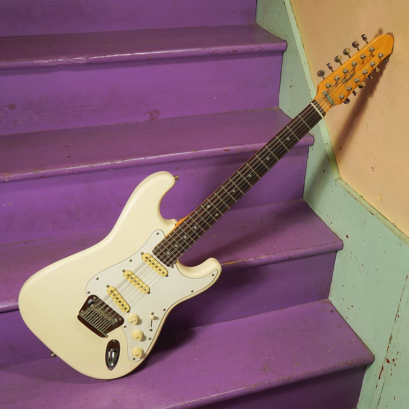 1980s Fender Japan Stratocaster XII 12-String Electric Guitar | Reverb