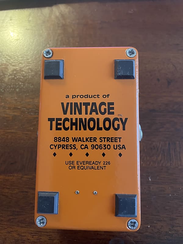 ギター Vintage Technology Orange Sunshine Fuzz Retro-Tone Junkie