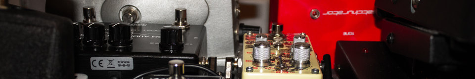 Yeah! Guitar pedals