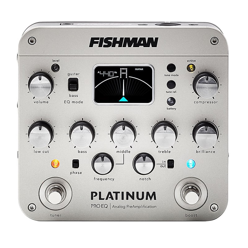 Fishman Platinum PROEQ Analog Preamp And DI Pedal image 1