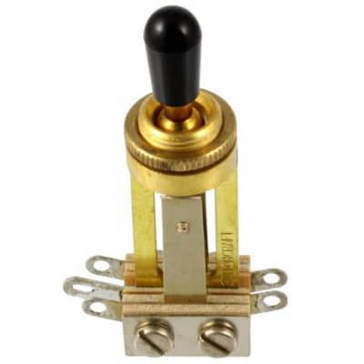 Allparts Switchcraft Three-Way Toggle Switch - Gold for sale