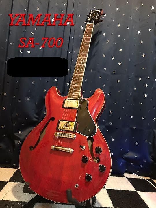 YAMAHA SA-700 Semi hollow Super Axe Japan Vintage | Reverb Brazil