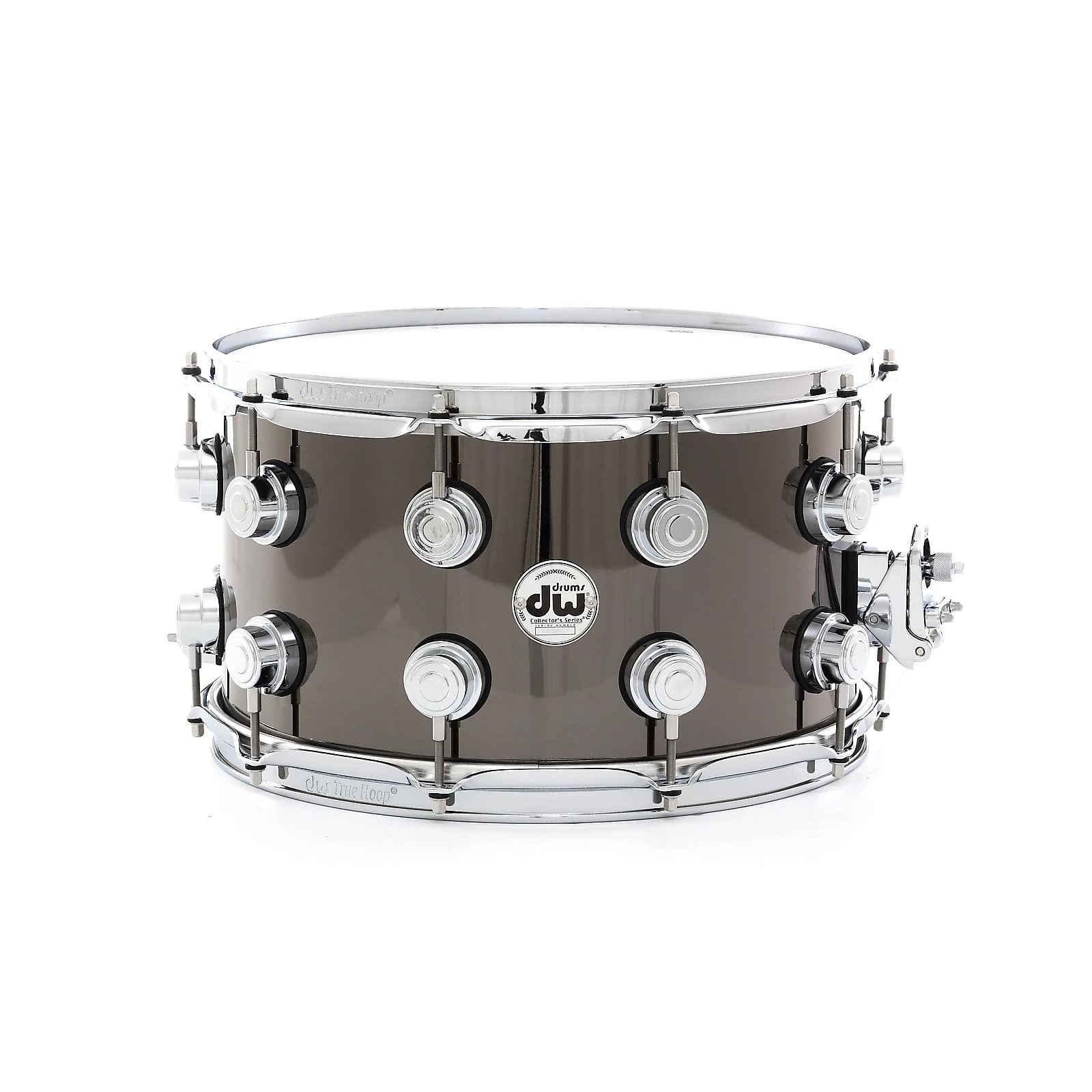 DW Collector's Series Black Nickel Over Brass 8x14