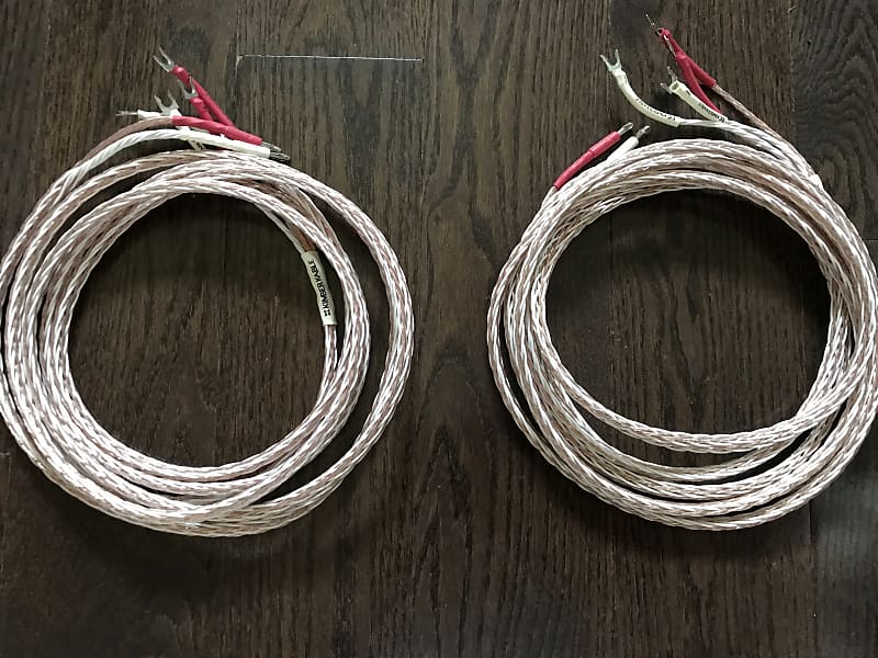 Kimber Kable 8TC Bi-Wire Speaker Cables 13 Ft Pair  			