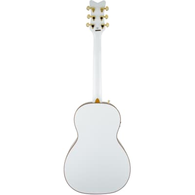 Gretsch G5021WPE Rancher Penguin Acoustic-Electric Guitar White image 9