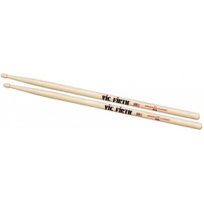 Buy Vic Firth 85A American Classic Hickory Drumsticks - Wooden Tip Online