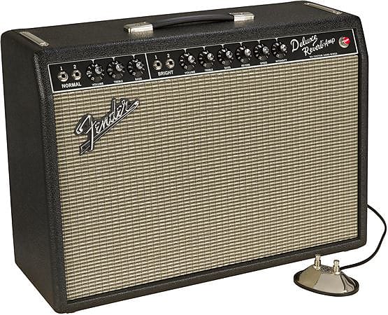 Fender 64 Custom Deluxe Reverb Handwired Combo Amp 20 Watts image 1