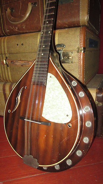 Vintage Circa 1959 Harmony Leo Master Resonator Mandolin image 1