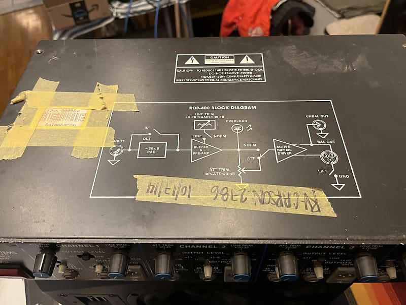 Simon Systems RDB-400, 4-channel direct box | Reverb