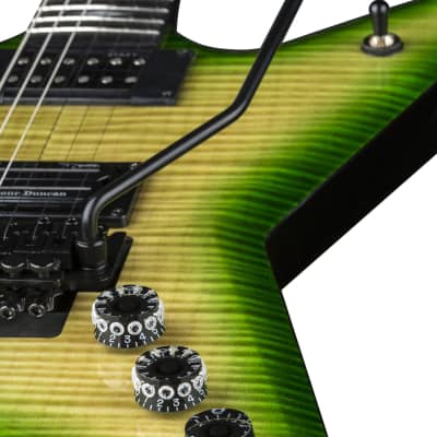 Dean Guitars STHF DS Stealth Floyd FM Dime Slime w/Case image 4