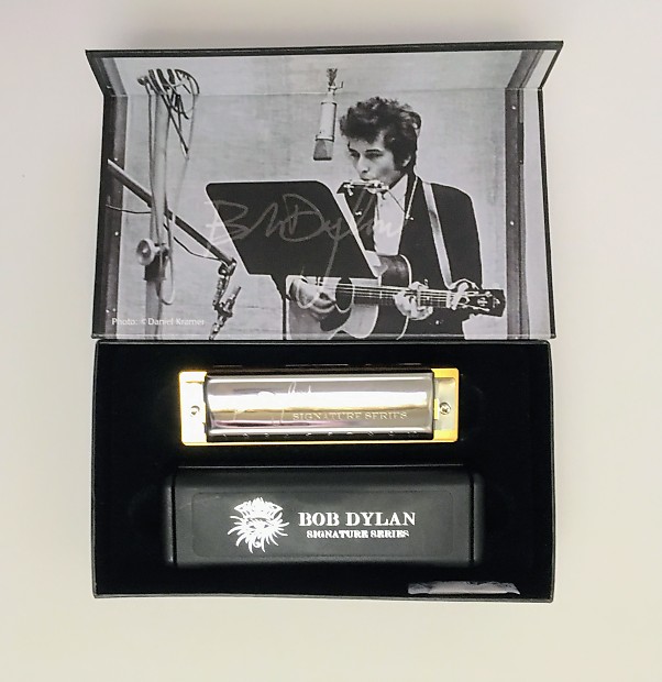 Hohner Bob Dylan Signature Series Harmonica Key of C M589016 Reverb