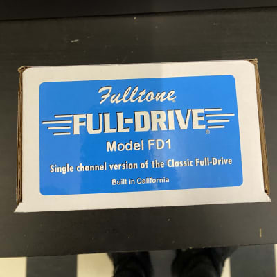Fulltone FD1 Full-Drive 1 Overdrive 2018 - Blue for sale