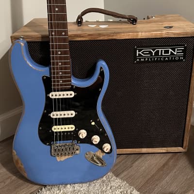 Big River/Fender HSS Stratocaster**Lake Placid Blue Nitro Relic**Suhr HSS Pickups (ML’s + SSV)** Coil Tap image 3