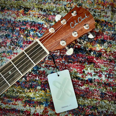 Cole Clark Studio Grand Auditorium Acoustic Guitar - All Australian Redwood Top with Queensland Maple Body (SAN1EC-RDM) image 8