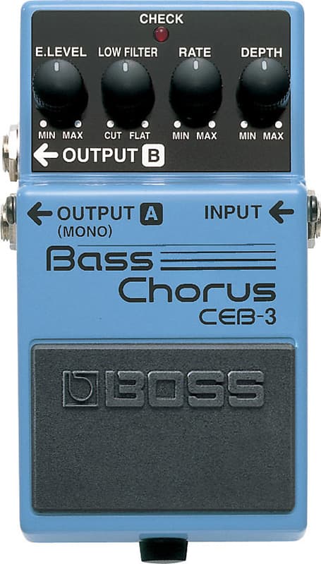 BOSS CEB-3 Bass Guitar Chorus Effect Pedal image 1