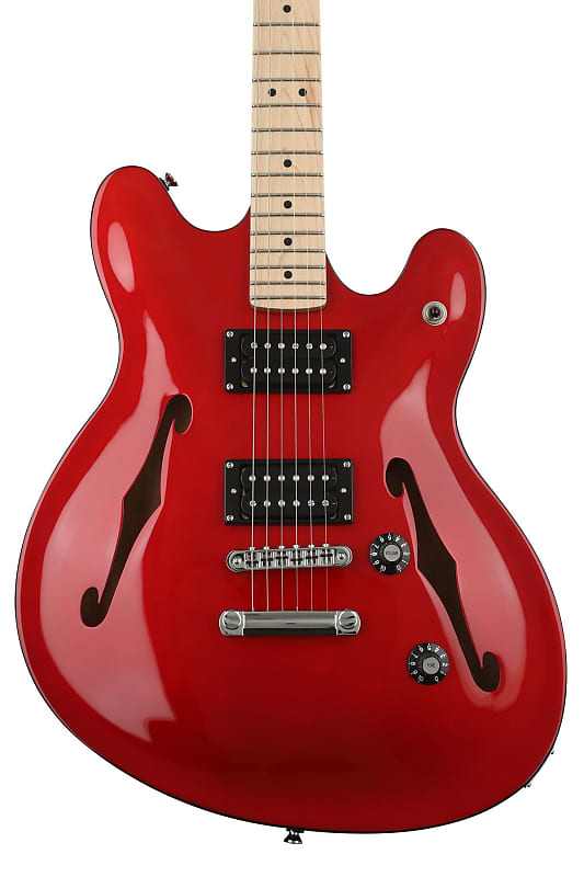 Squier Affinity Starcaster - Candy Apple Red image 1