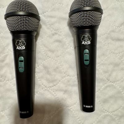 AKG D8000S Dynamic cardioid microphone Low Z w accessories