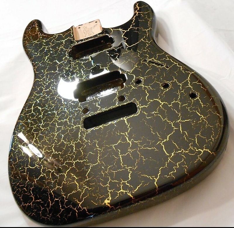 Warmoth Stratocaster Brand New Guitar Body, Special Crackle