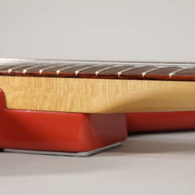 2021 Fender Kurt Cobain Jag-Stang Fiesta Red Electric Guitar w/Gig Bag image 10