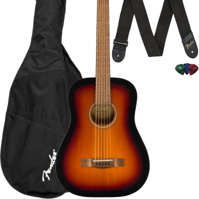 Fender FA-15 3/4-Scale Kids Steel String Acoustic Guitar