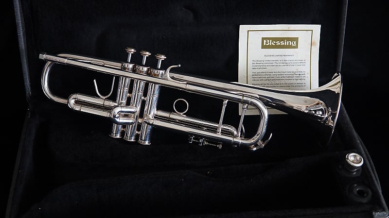 Blessing ML-1 Bb Trumpet with Original Case & Mouthpiece | Reverb