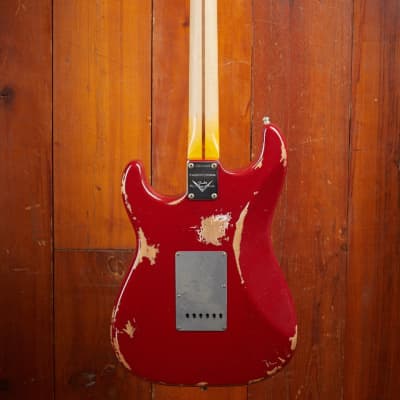 Fender Custom Shop Limited Edition Heavy Relic El Diablo Stratocaster with Maple Fretboard 2016 - Cimarron Red image 4